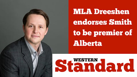 MLA Dreeshen endorses Smith to be premier of Alberta
