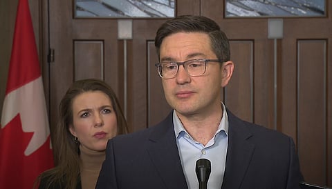 Poilievre says Liberals were forced into 'humiliating climb down' over gun control amendments
