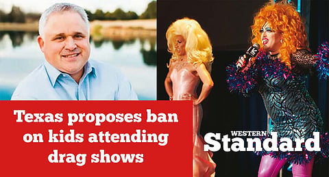 Texas proposes ban on kids attending drag shows