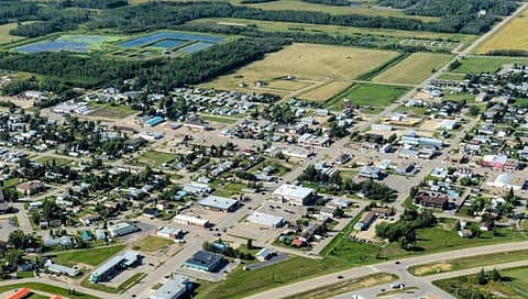Mandatory evacuation order in effect for the town of Valleyview because of wildfires