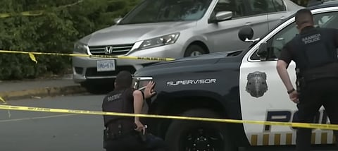 Two officers still in hospital after Saanich bank shootout, one moved out of ICU