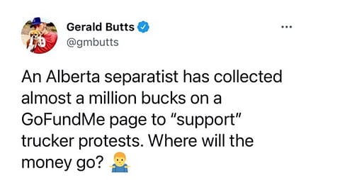 SLOBODIAN: Butts attempts to pit East vs West with anti-trucker tweet