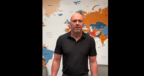 WATCH: Dana White urges people to watch Sound of Freedom