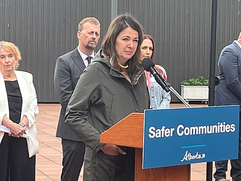 Smith says province will not be cutting funds to Calgary Stampede after sex scandal