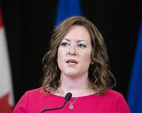 Environment and Protected Areas Minister Rebecca Schulz 