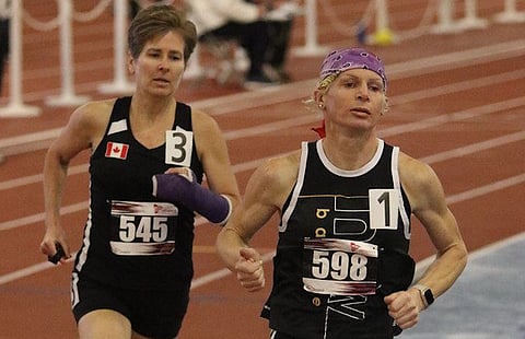 Canadian transsexual athlete breaking female race records