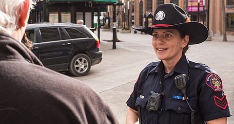 Calgary police charge man for random attacks, injuring officer