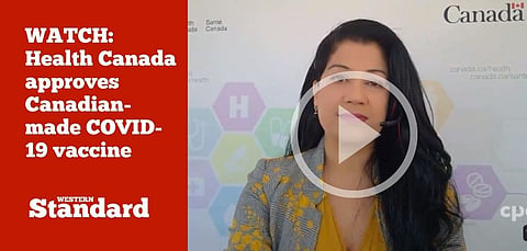 WATCH: Health Canada approves Canadian-made COVID-19 vaccine
