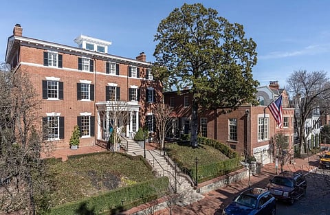 SEE IT: Live like Jackie Kennedy in Washington DC's most expensive home