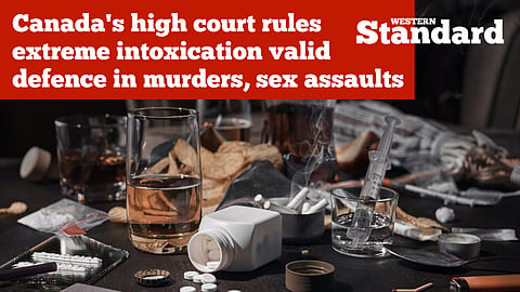 Canada's high court rules extreme intoxication valid defence in murders, sex assaults