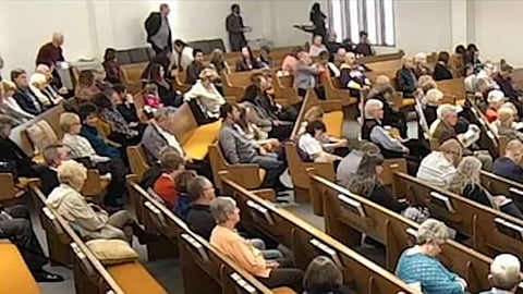 Gunman trying to shoot up church taken down by seven armed parishioners