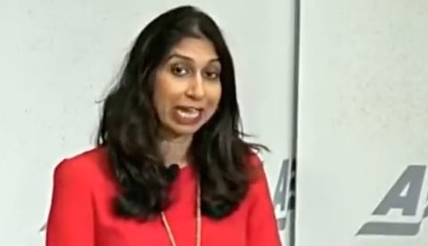 British Home Secretary Suella Braverman said multiculturalism has failed. 