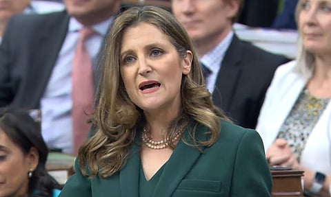 Trudeau government moves to end budget bill filibuster, without Freeland testimony