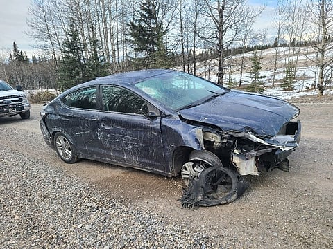 Hyundai Elantra driven through Alberta school hallways prompts arrest