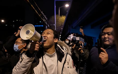 WATCH: China revolts against government's Zero COVID policies