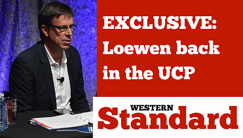 EXCLUSIVE: Loewen back in the UCP