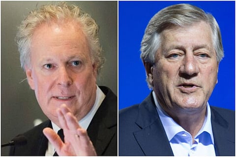 Former Ontario premier Harris endorses Charest