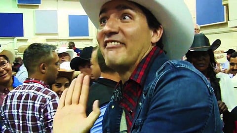 KRAYDEN: Mainstream media created Stampede story to inflate Trudeau's ego