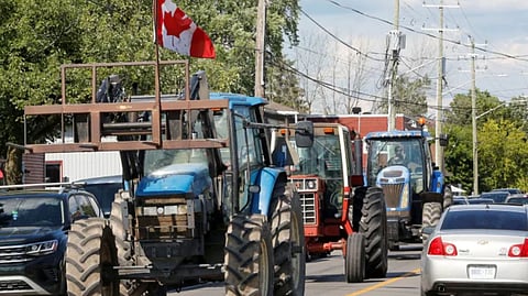 Cities across Canada brace for 'slow-roll' convoys to support Dutch farmers
