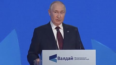 Putin calls Liberal speaker an 'idiot' with 'no basic knowledge'