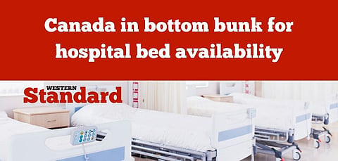 Canada in bottom bunk of  hospital bed availability