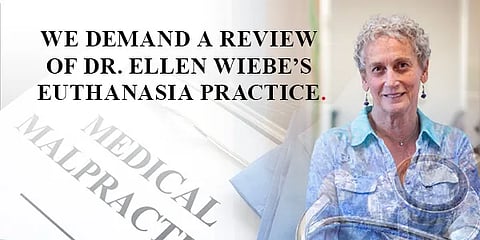 Anti-euthanasia group launches petition to investigate Vancouver doctor