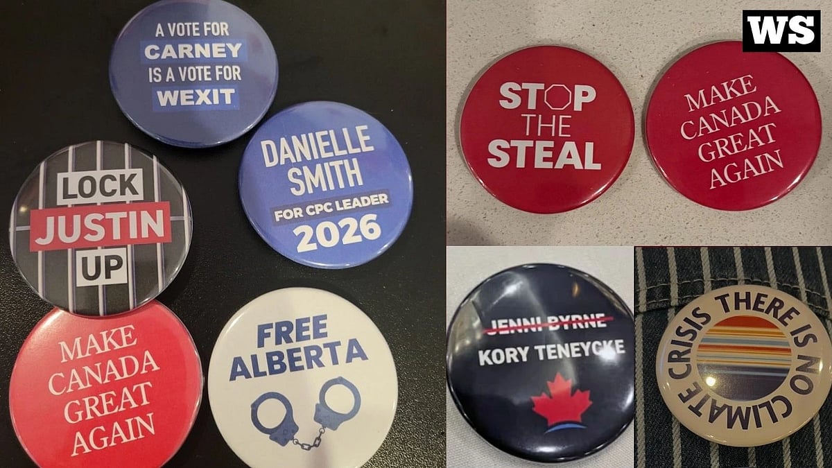 UPDATED: BUTTONGATE — Liberals plant Trump-style buttons at ...