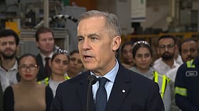 Carney stays silent as Canada enters recession

