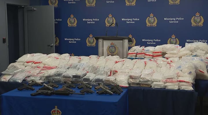 Winnipeg police announce largest drug bust in Manitoba history with $37 ...