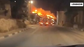 Israeli settlers accused of torching Christian Palestinian village