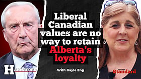 HANNAFORD: Liberal Canadian values are no way to retain Alberta's loyalty