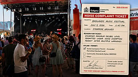 Calgary Stampede already receives 70 noise complaints, Badlands issued ticket