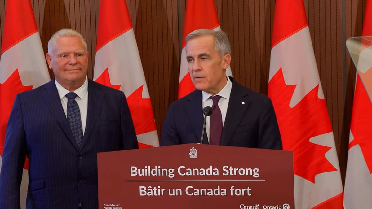 Ford and Carney announce nearly $9 billion for Ontario steel, auto and ...