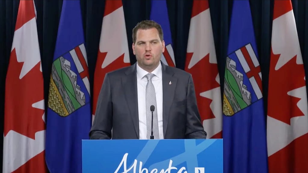 Alberta Legislation Lettering Schow touts 'huge victories' with feds as Alberta unveils fall